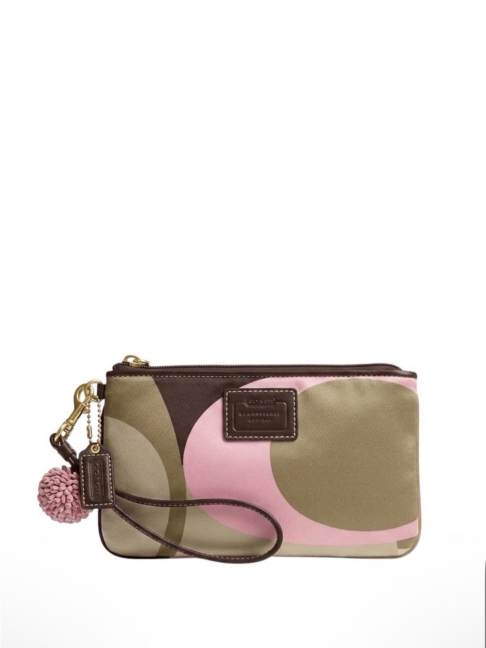 Coach Vintage Parker Op Art Wristlet